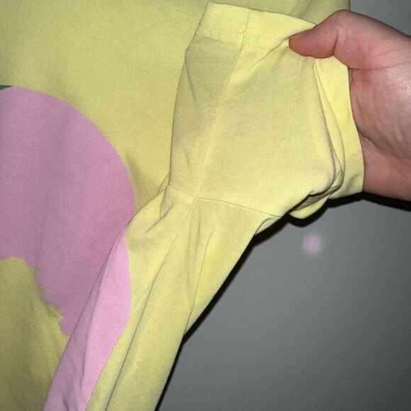 Adidas x Marimekko Yellow Flower Graphic Tee Size Asia Medium (US Small) EUC - Picture 6 of 13